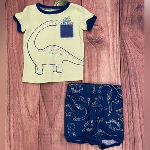 3/$22🌞 Jumping Beans Dinosaur Soft Pajamas